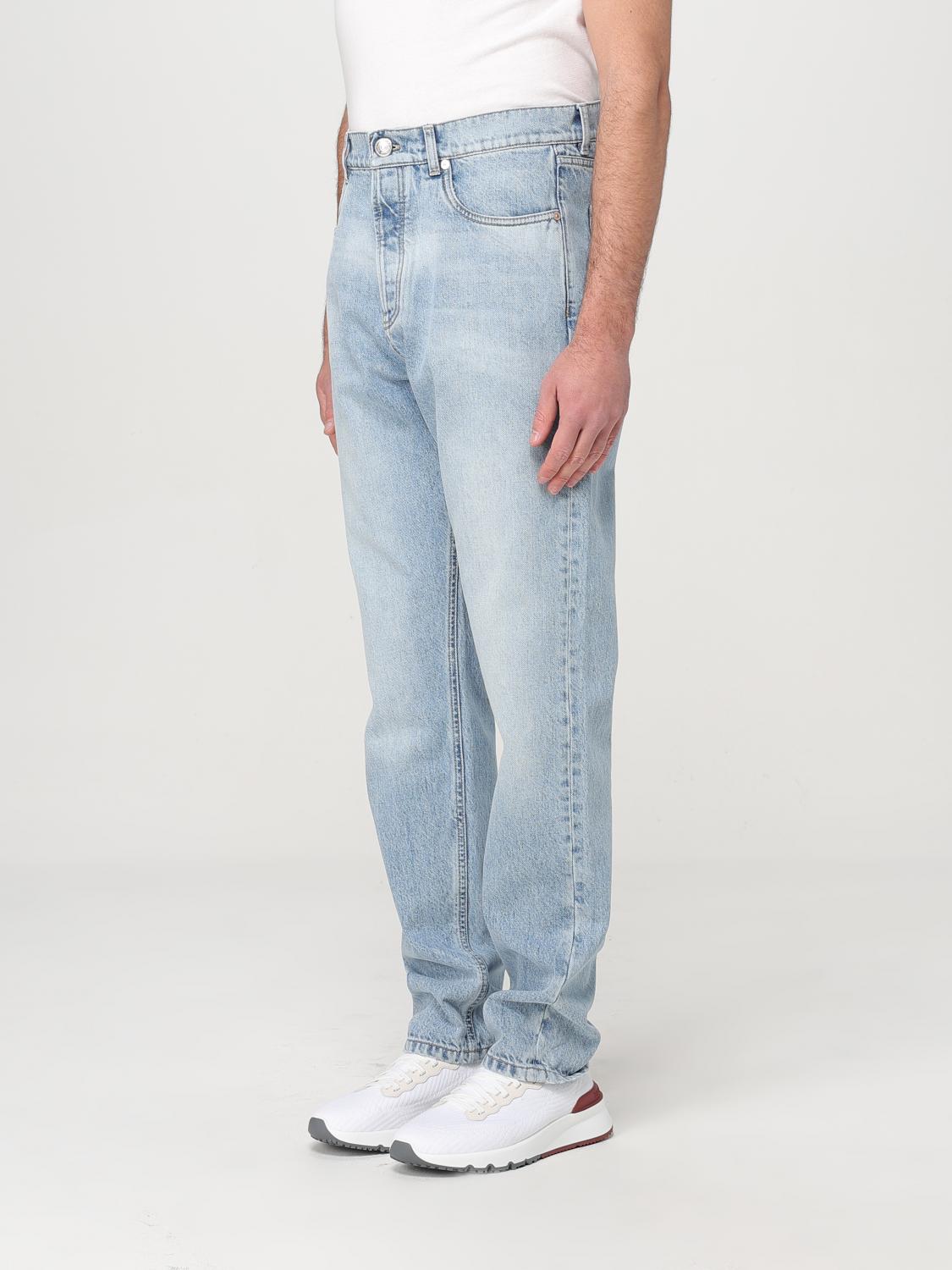 Mid-rise slim-fit jeans - Blue