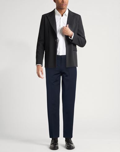 Man Pants Midnight blue Size 32 Cotton, Elastane