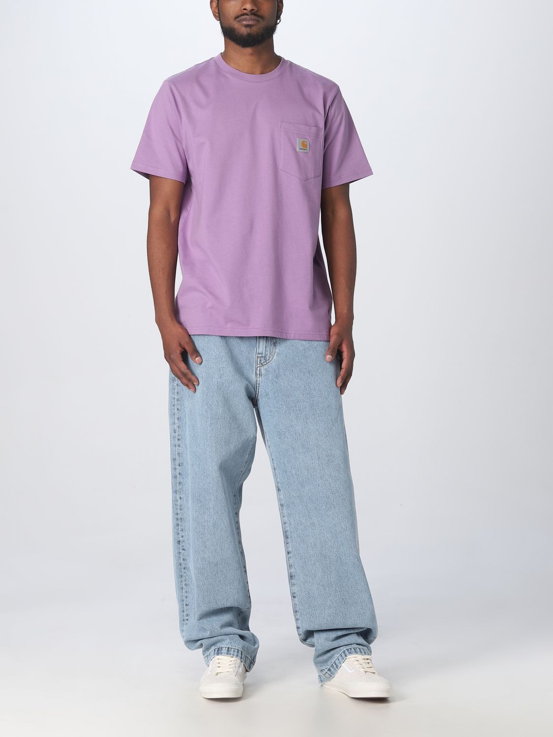 T-Shirt Men color Violet