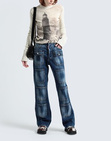Woman Denim pants Blue