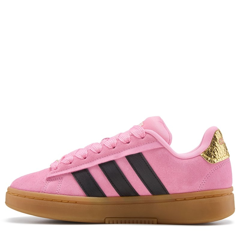 Women's Grand Court Alpha 00s Sneakers (Pink/Black/Gold/Gum)