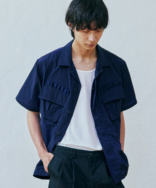 Ripstop Off Duty Purtig Shirt Navy