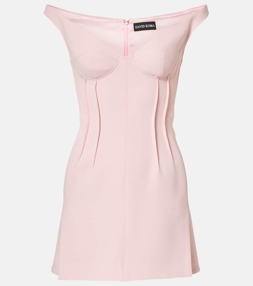 Off-shoulder minidress