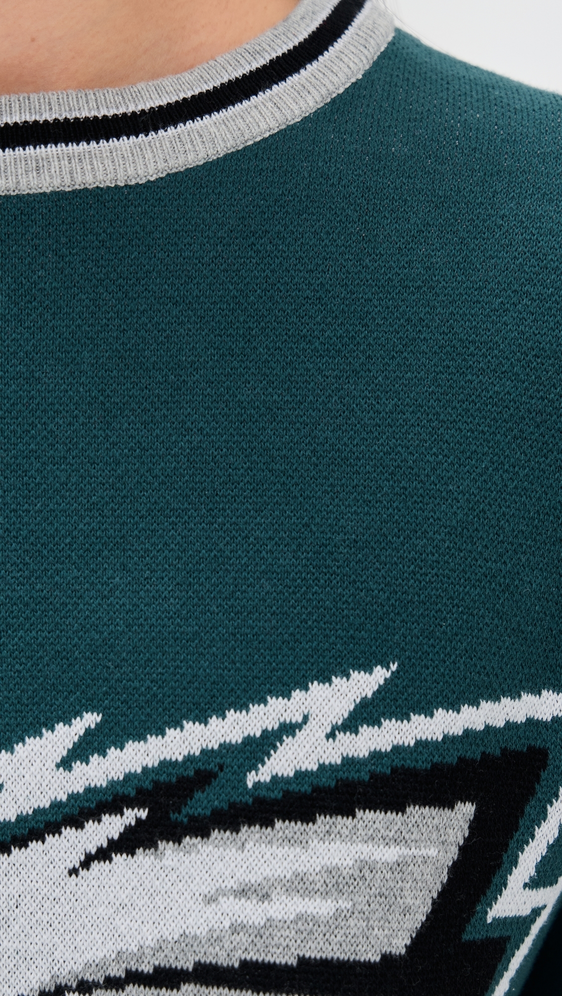 Eagles Crewneck Sweater Eagles Midnight Green