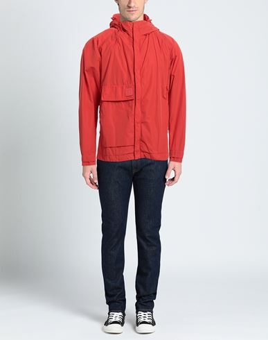 C. p. Company Man Jacket Tomato red