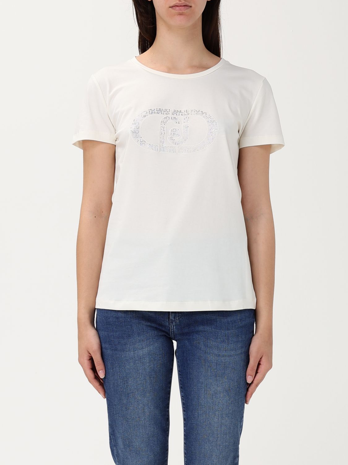 T-Shirt LIU JO Woman color Milk