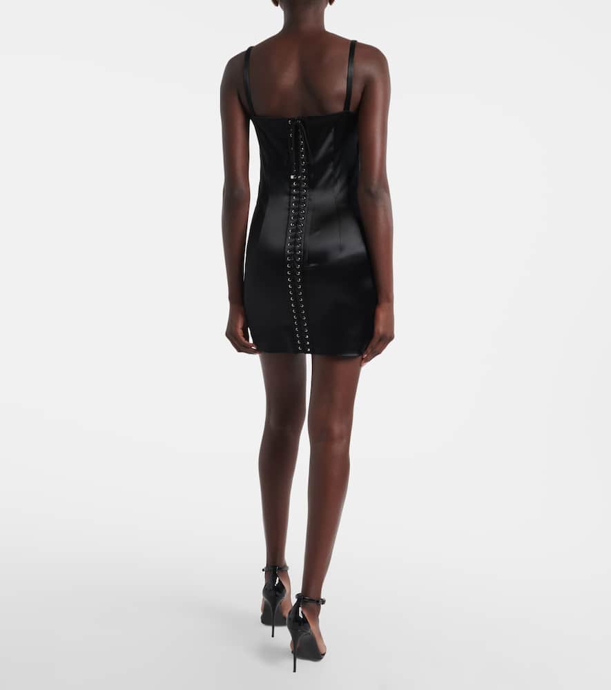 Satin minidress