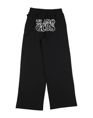 Kid Girl Pants Black Size 12 Cotton, Elastane