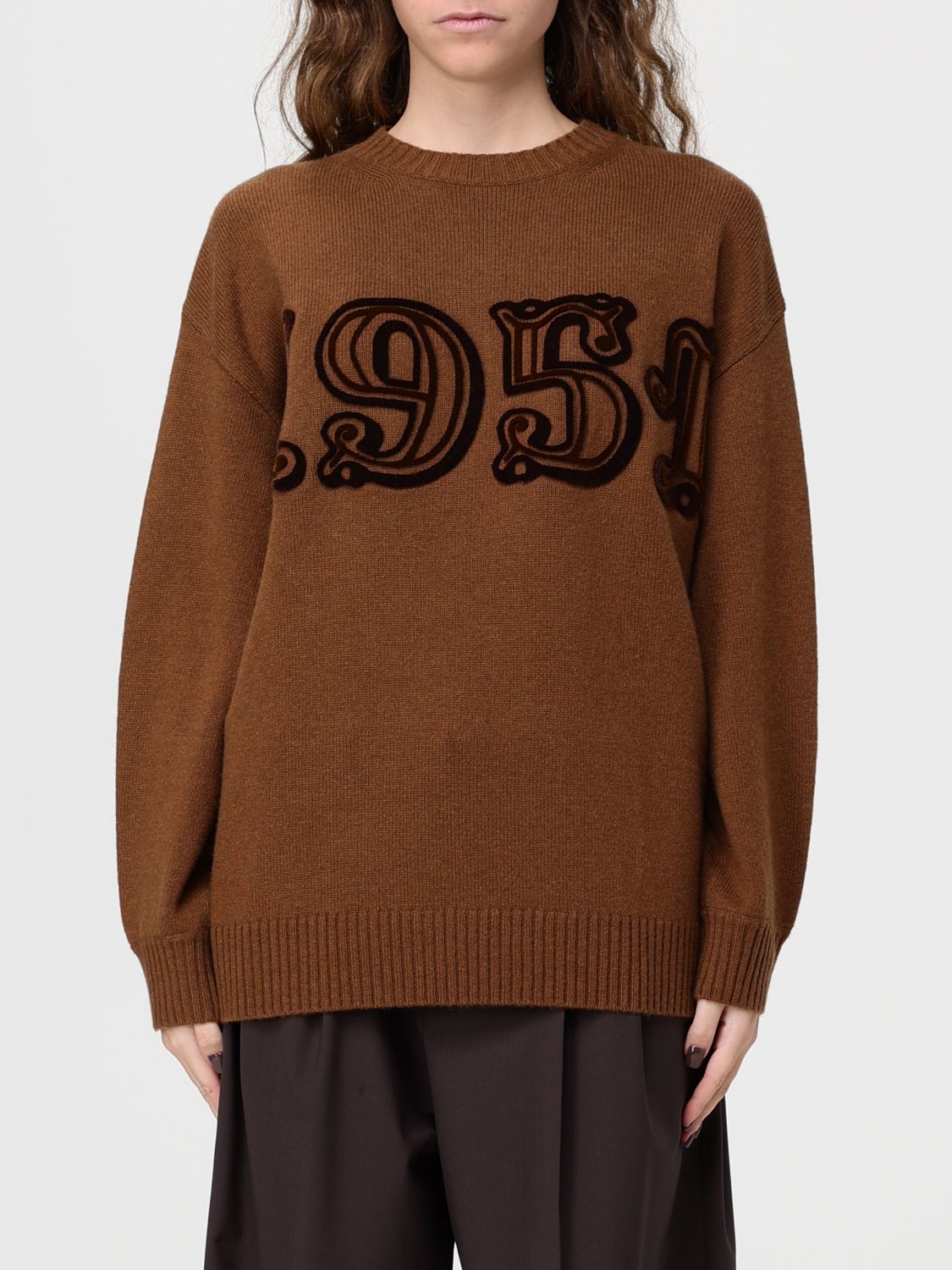 Sweater Woman color Leather
