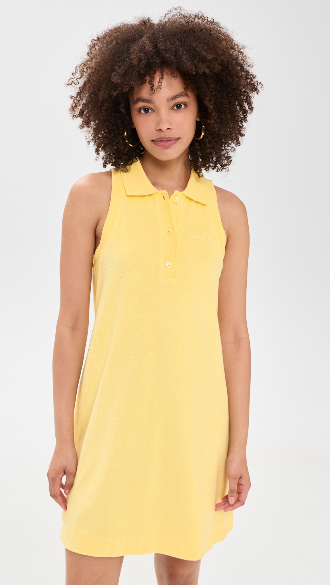Terry Towelling Tennis Dress Butter