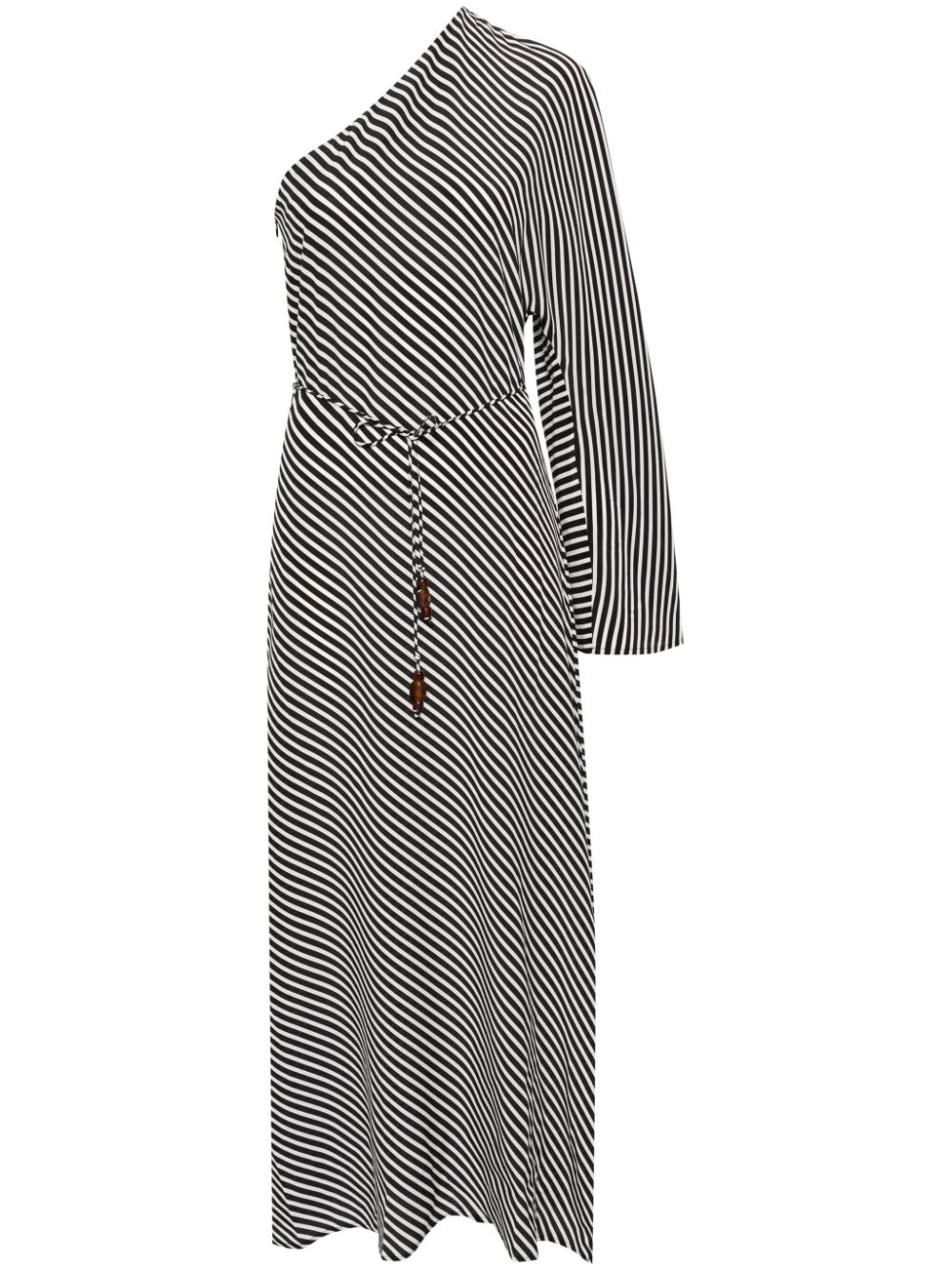 Gino silk maxi dress - Black