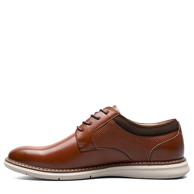 Men's Chase Plain Toe Oxford Shoes (Cognac Multi)