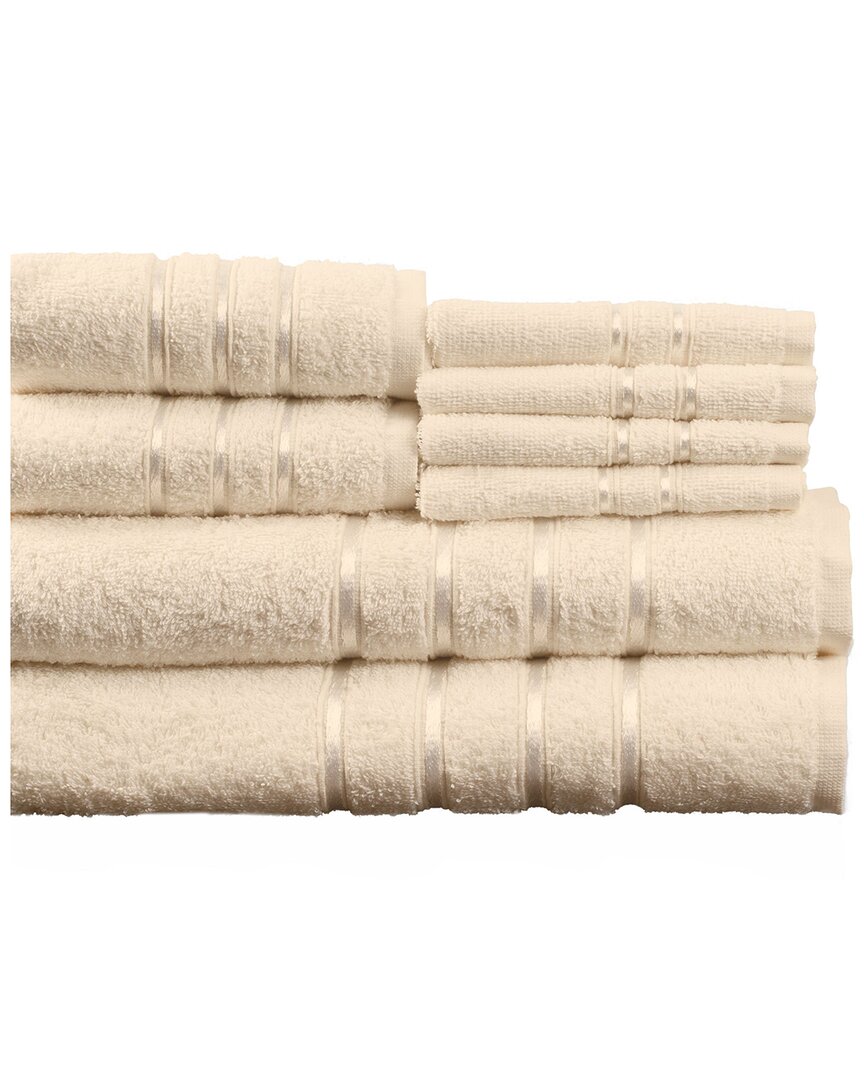 Plush 650 GSM 8Pc Bath Towel Set