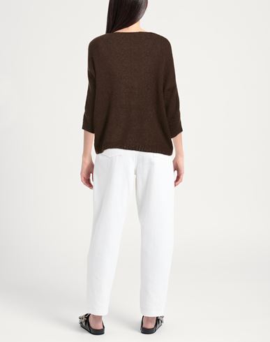 Woman Sweater Brown Size M Acrylic, Polyamide, Mohair wool, Wool