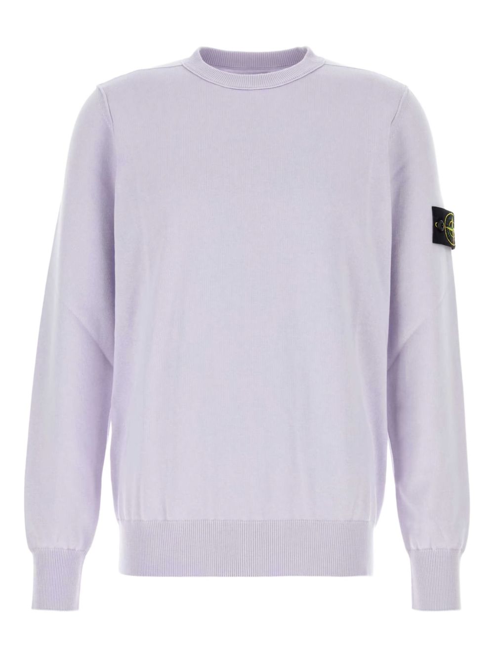 Cotton crew-neck sweatshirt - Purple