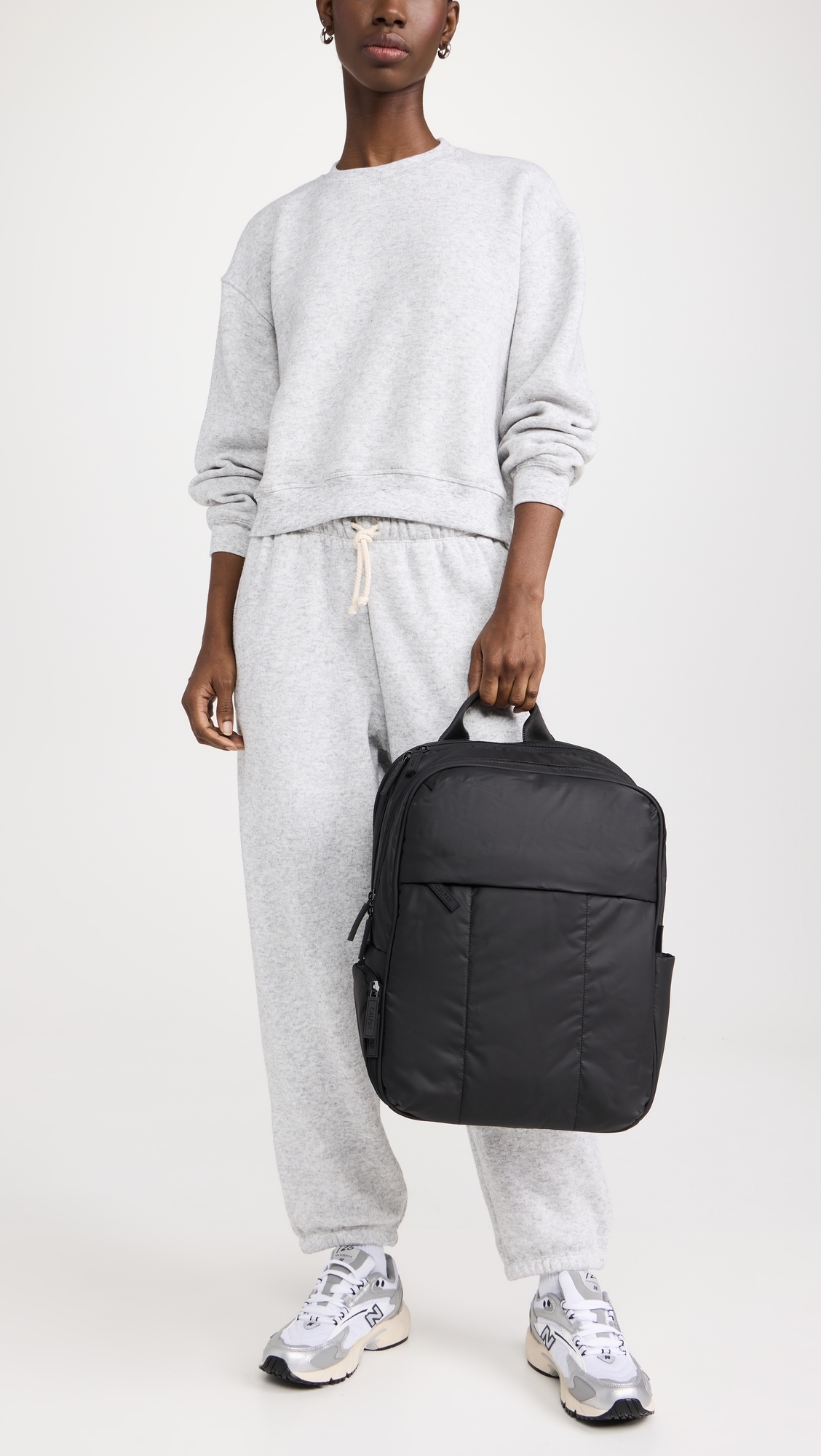 Luka Laptop Backpack Matte Black One Size