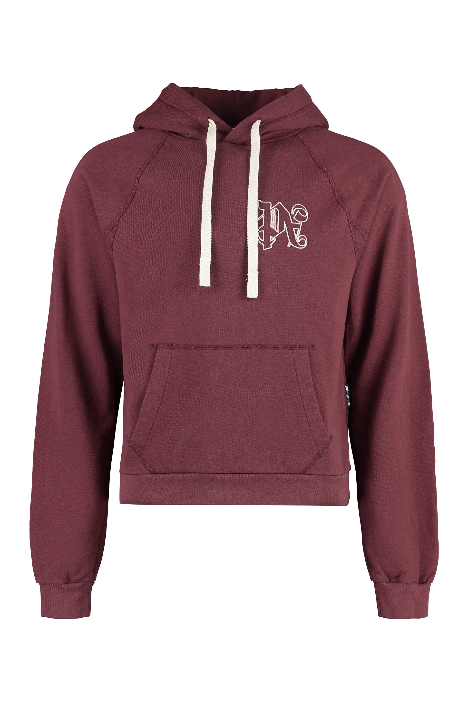 Monogram-embroidered Cotton Hoodie