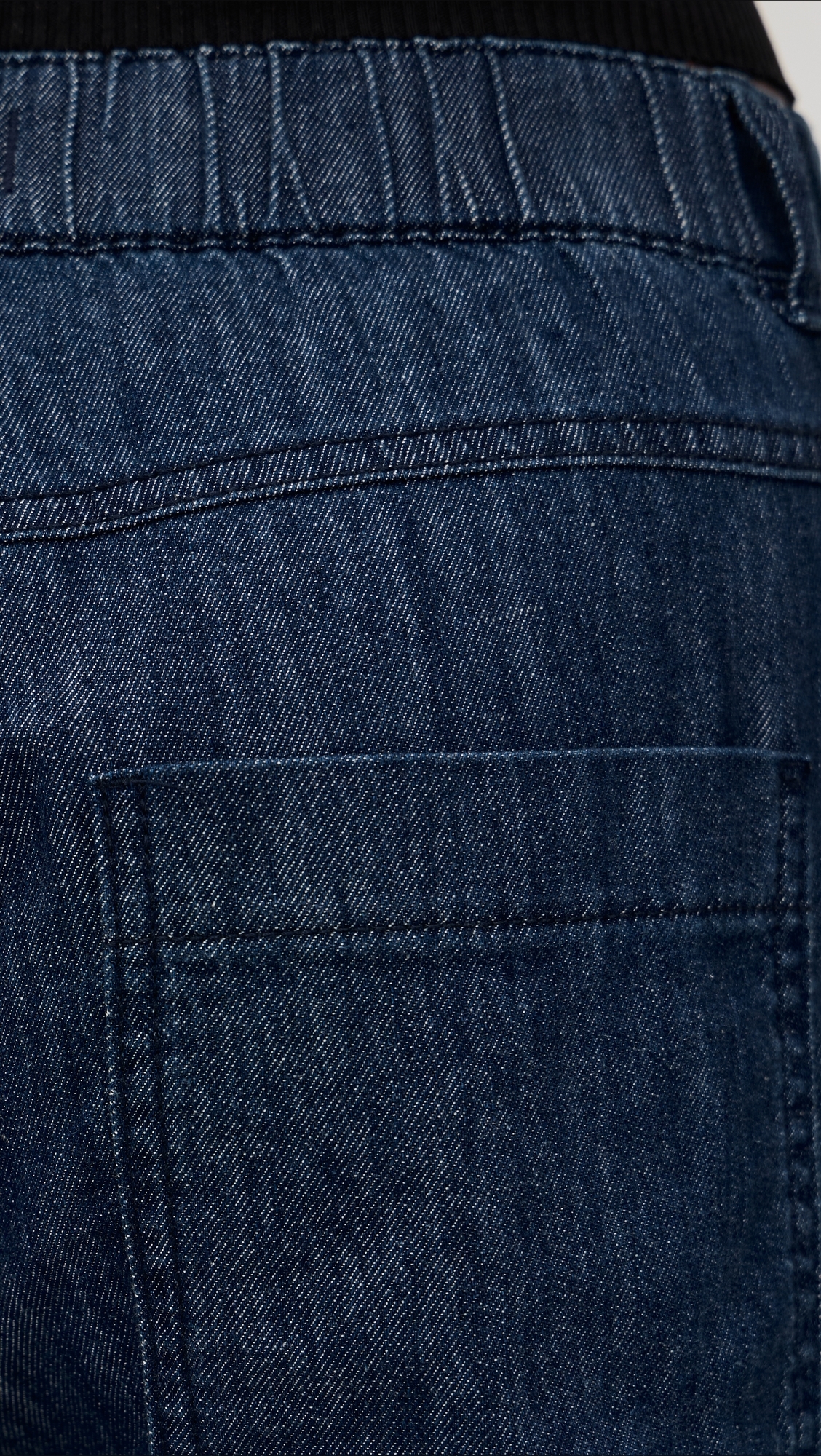 The Zoe Relaxed Straight Denim Pants Light Rinse