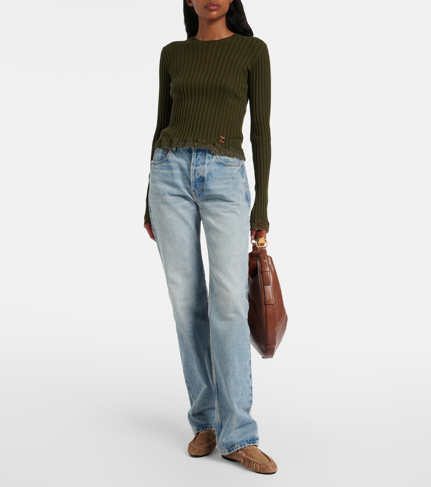 Le Loafer suede mules