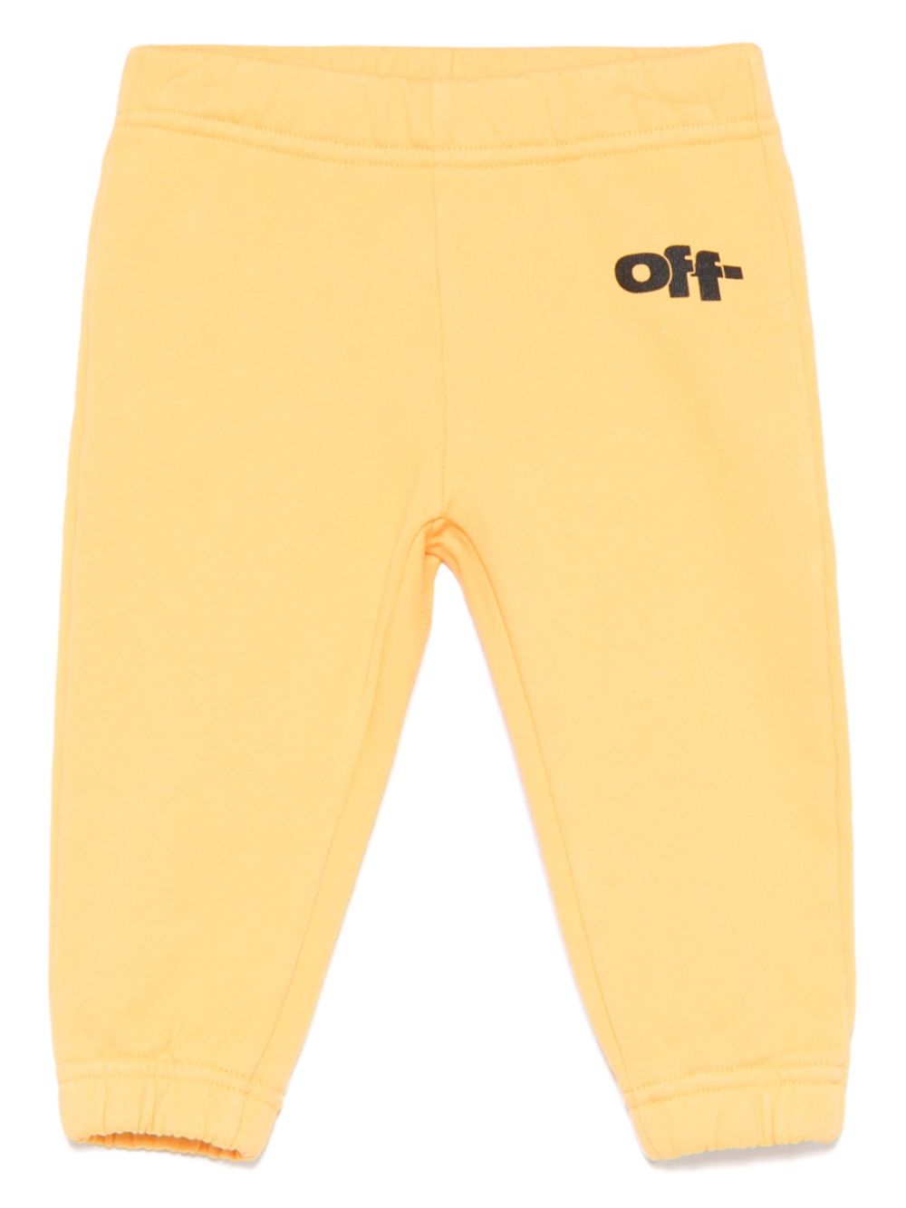 Type Graphic track pants - Yellow