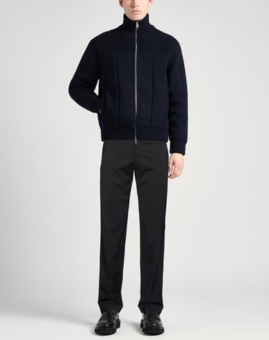 Man Pants Black Size 32 Virgin Wool, Polyamide, Elastane