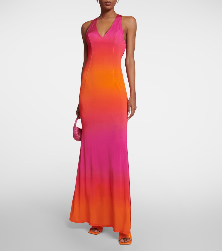 High Sea printed jersey maxi dress