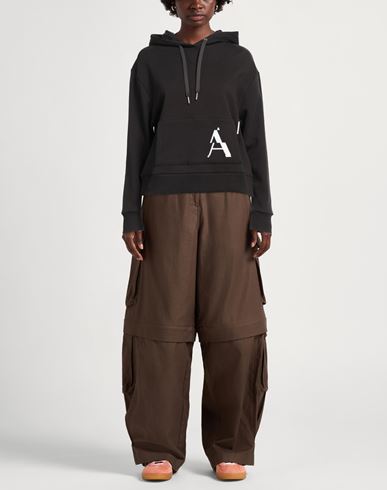 Woman Sweatshirt Dark brown