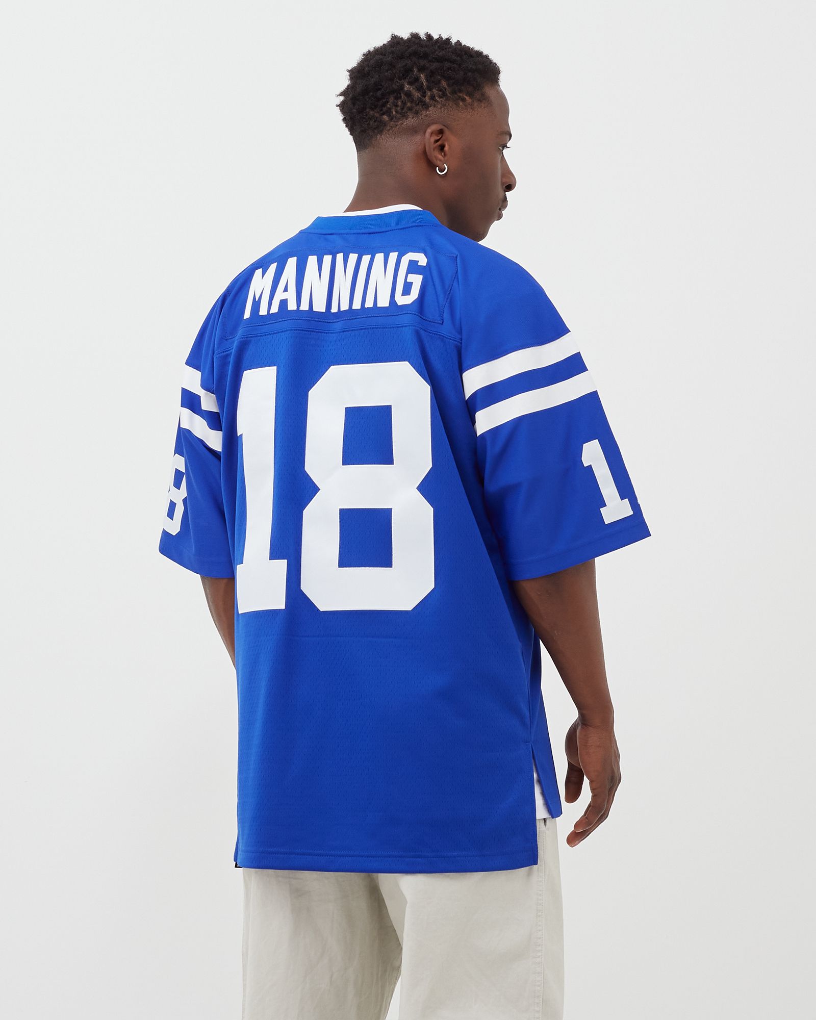 NFL Legacy Jersey Indianapolis Colts 1998 Peyton Manning #18 blue male Jerseys now available at BSTN