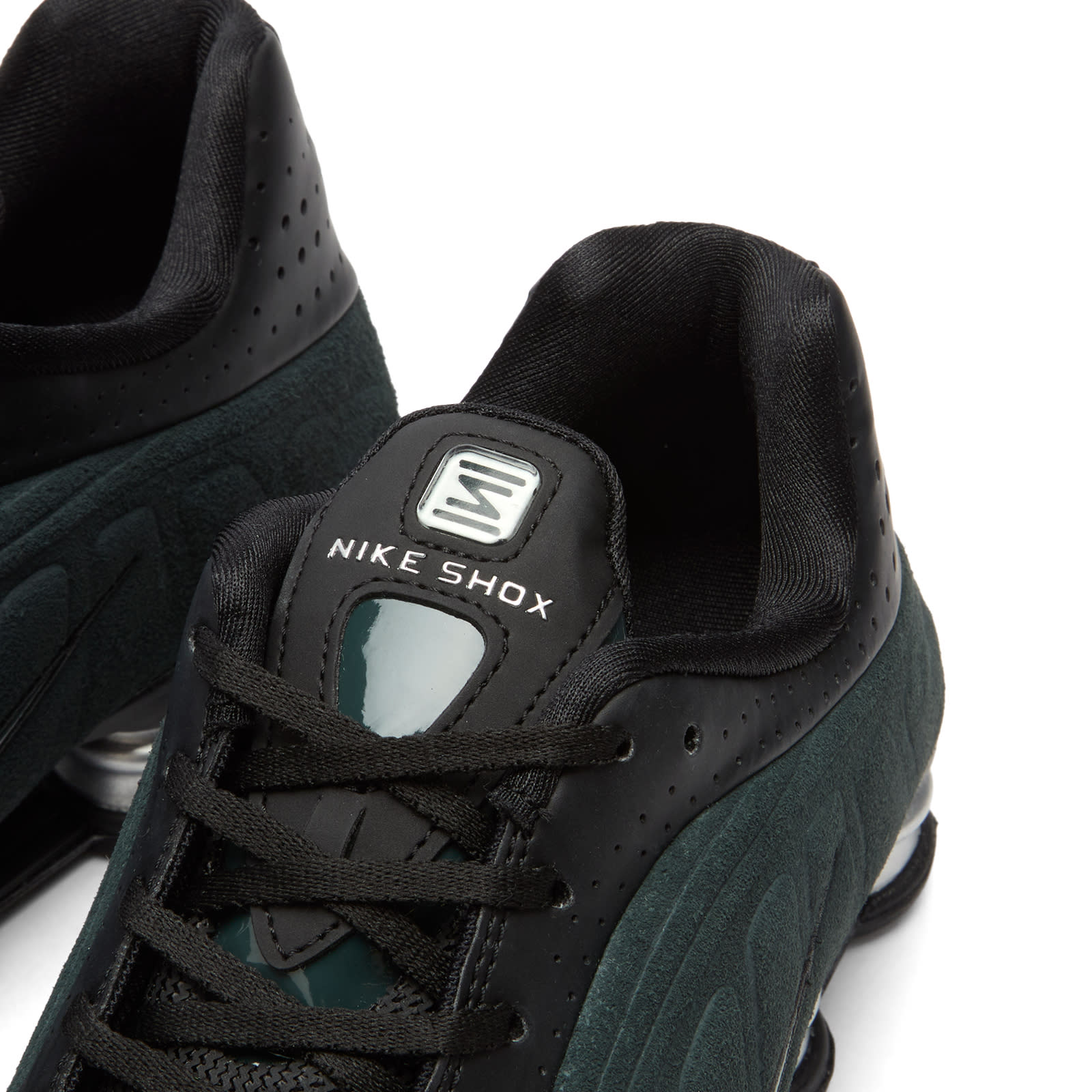 Women's Shox R4 SeSneaker Black/Seaweed/Silver