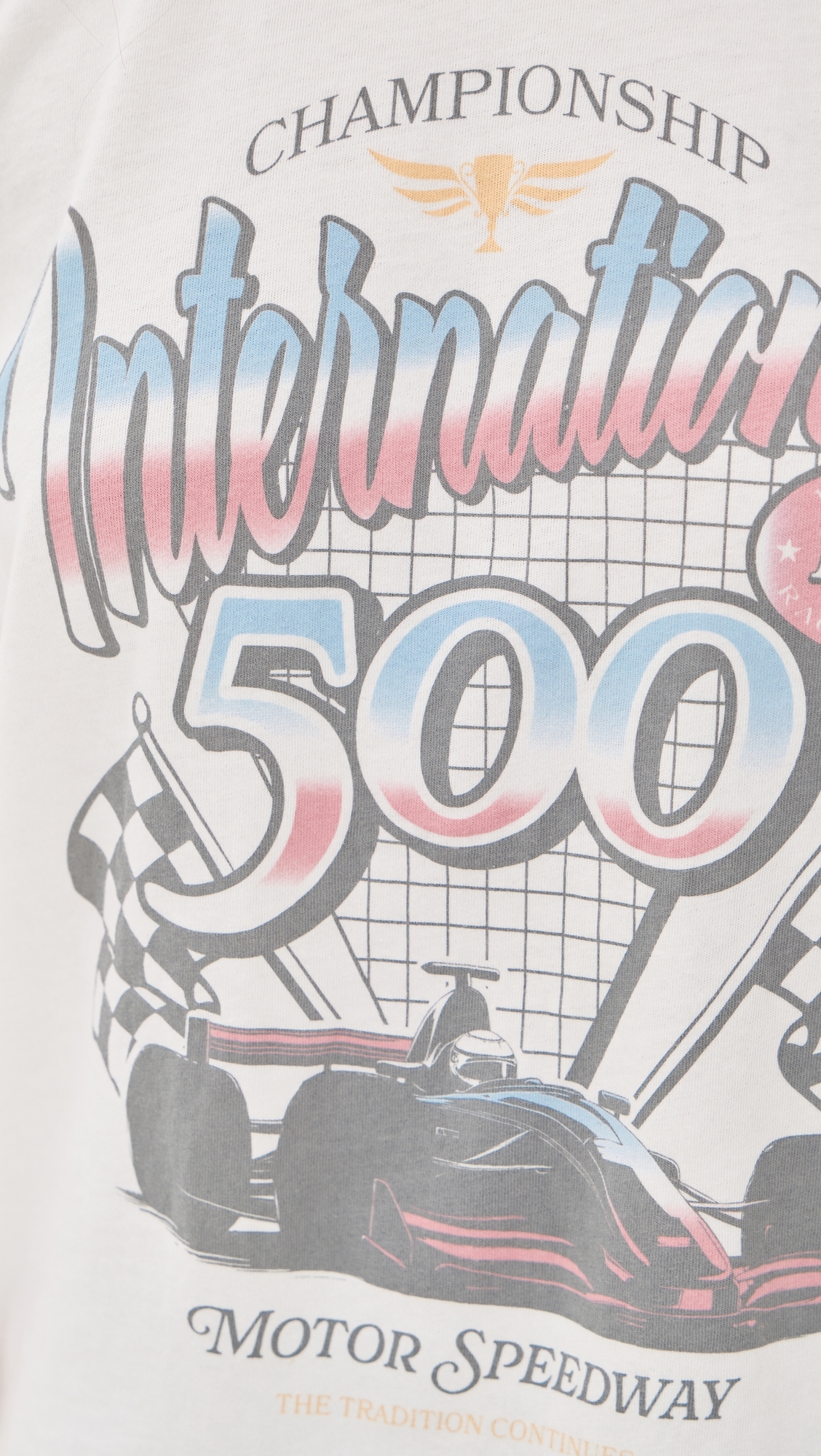 Motor Speedway Ringer Tee AWH/NAV