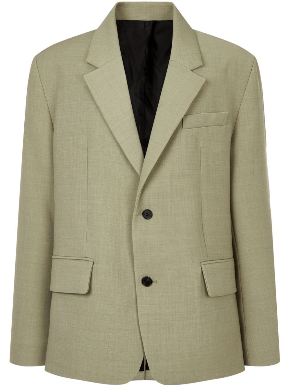 Single-breasted blazer - Blue