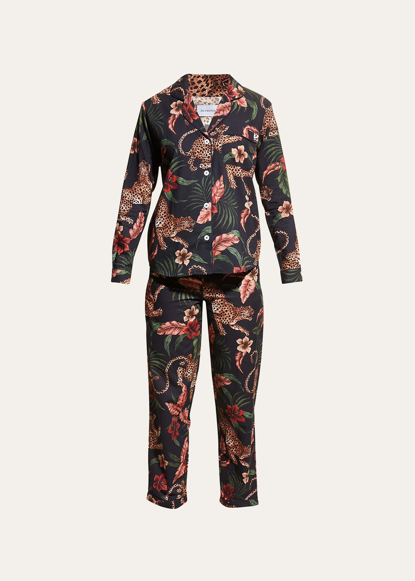 Soleia Cotton Long Pajama Set