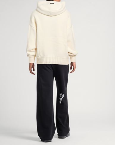 Man Sweater Cream Size M Wool
