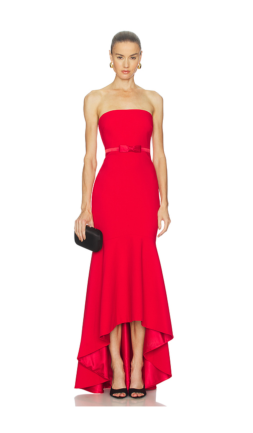 LIKELY Yvette Gown in Red. 00. Also , 4, 6, 8