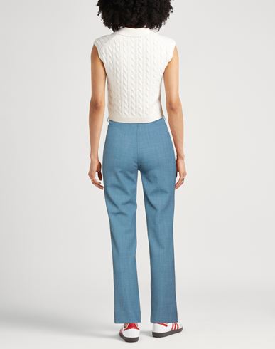 Woman Pants Slate blue Size 00 Polyester, Wool, Elastane, Polyamide