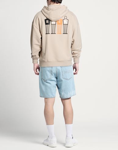 Man Sweatshirt Light grey Size S Cotton, Polyester