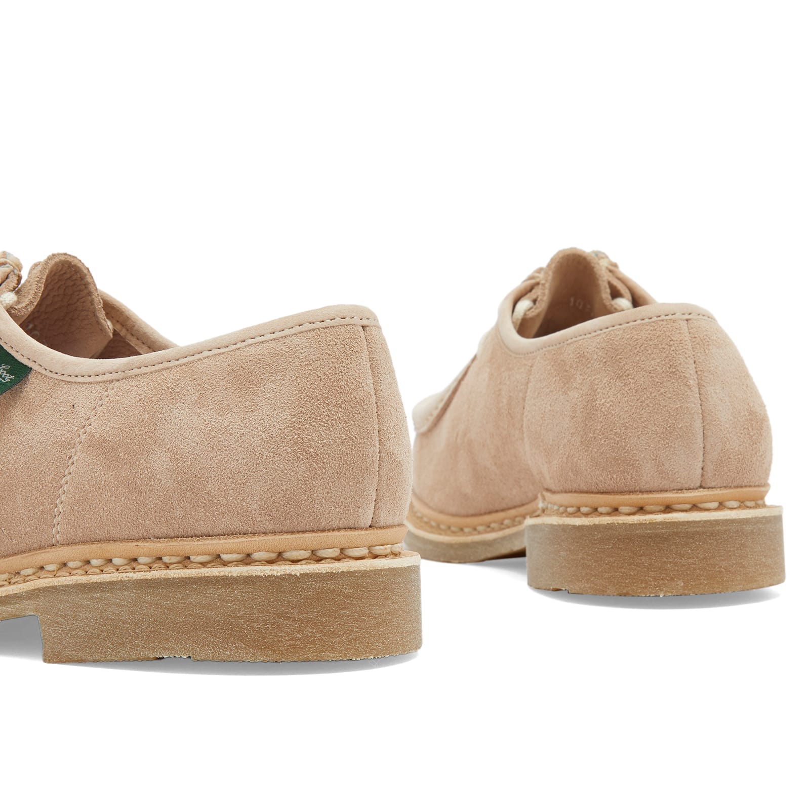 Women's Michael Suede Leather Lace Up Derby Shoe in Sandstone
