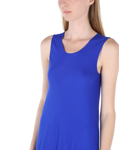Woman Midi dress Blue Size 4 Silk, Wool