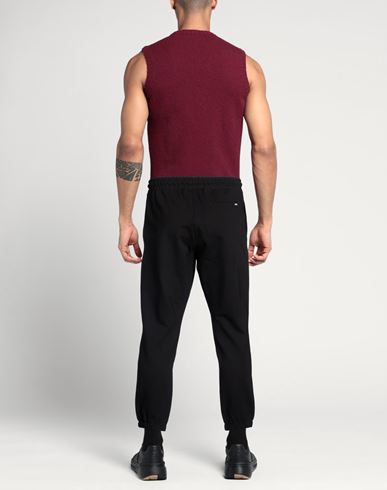 Man Pants Black Size L Viscose, Polyamide, Elastane