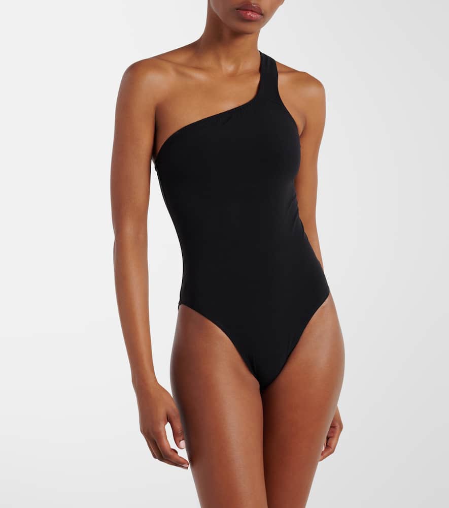 Sage one-shoulder swimsuit