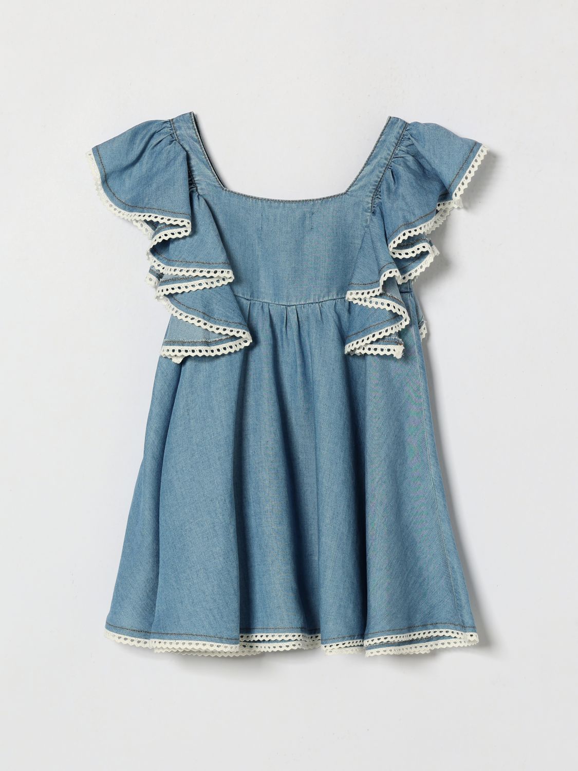 Dress Kids color Denim