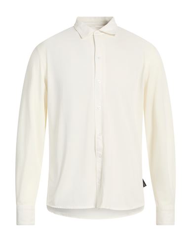Man Shirt Ivory Size L Cotton, Polyester