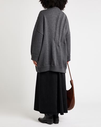 Woman Cardigan Grey Size XXS Wool
