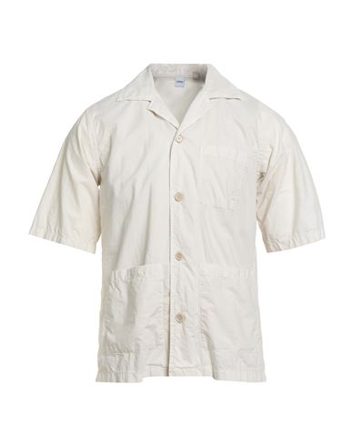 Man Shirt Cream Size S Cotton