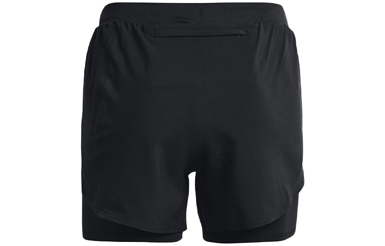 (WMNS) Fly-By Elite 2IN1 Shorts 'Black'