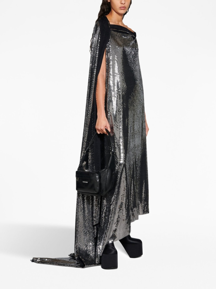 Minimal Gown Metallic Transfert Jersey