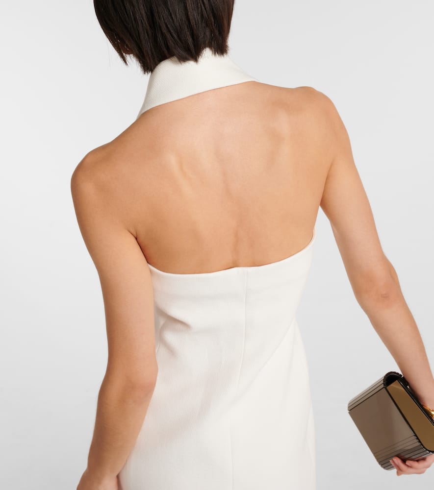 Claridge cotton-blend blazer dress