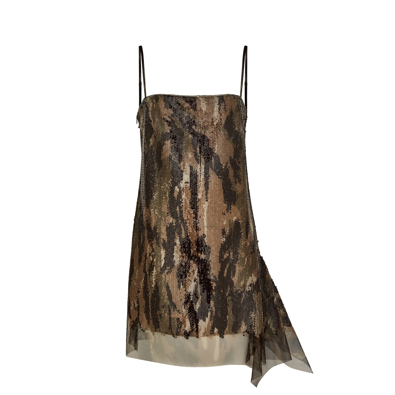 Vertical Horizon Sequin-embellished Tulle Mini Dress - Multicoloured - 12