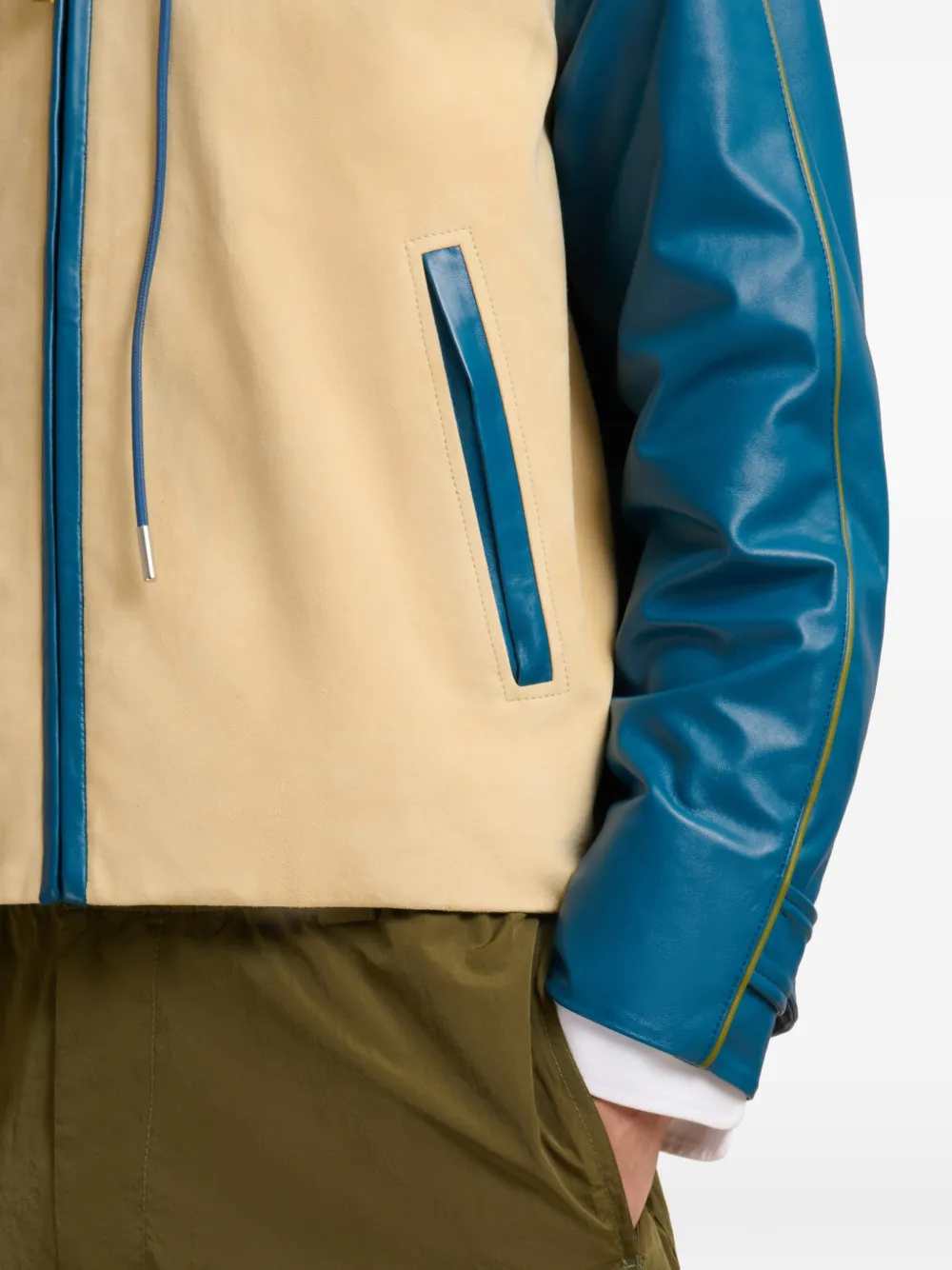 Marni Hooded Leather Jacket