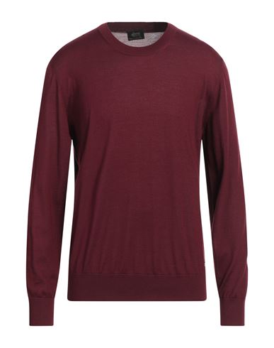 Man Sweater Garnet Size 46 Cashmere, Silk